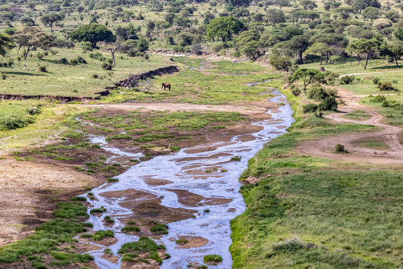 River in Serengeti JB955